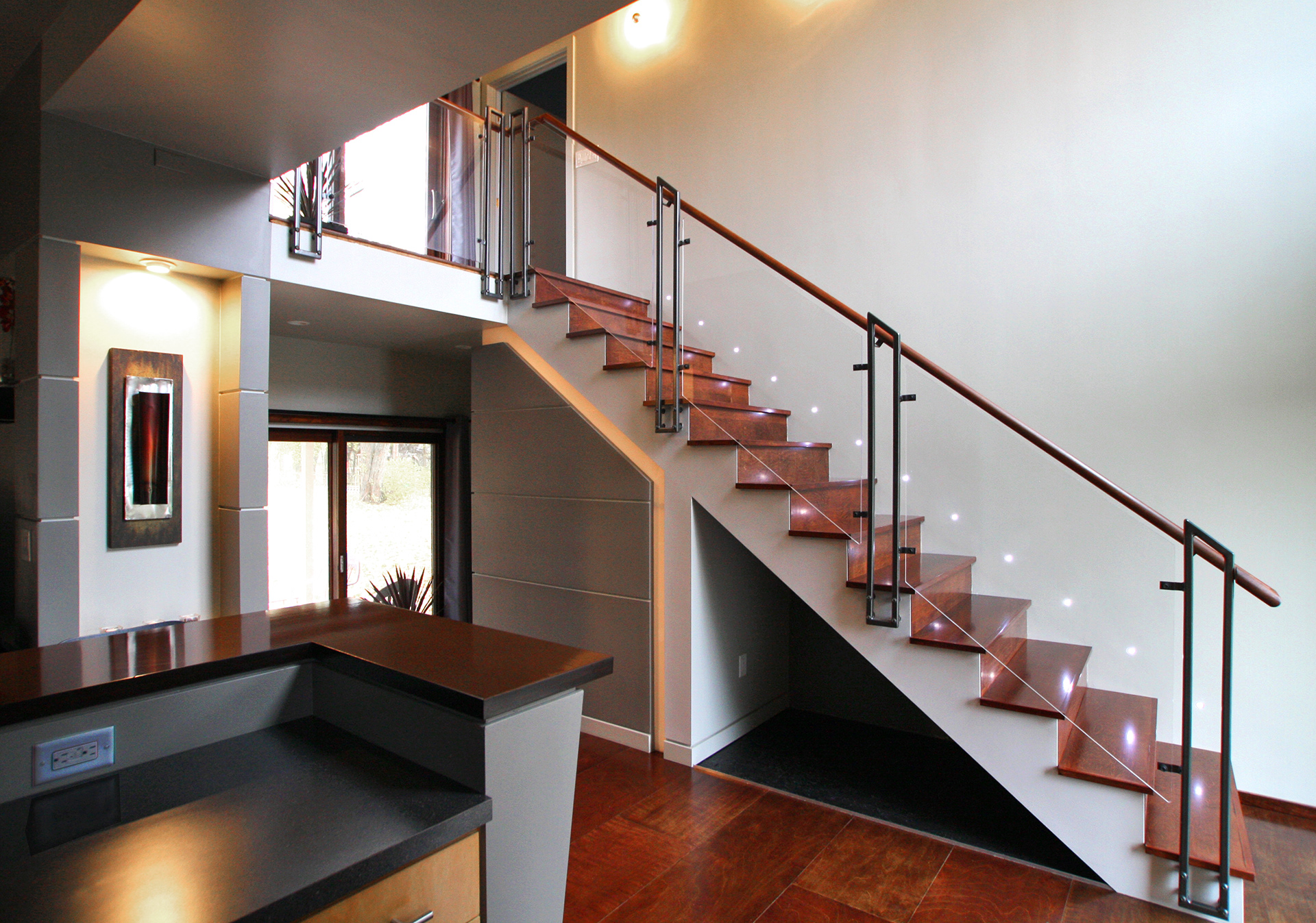 Custom Entry Stair