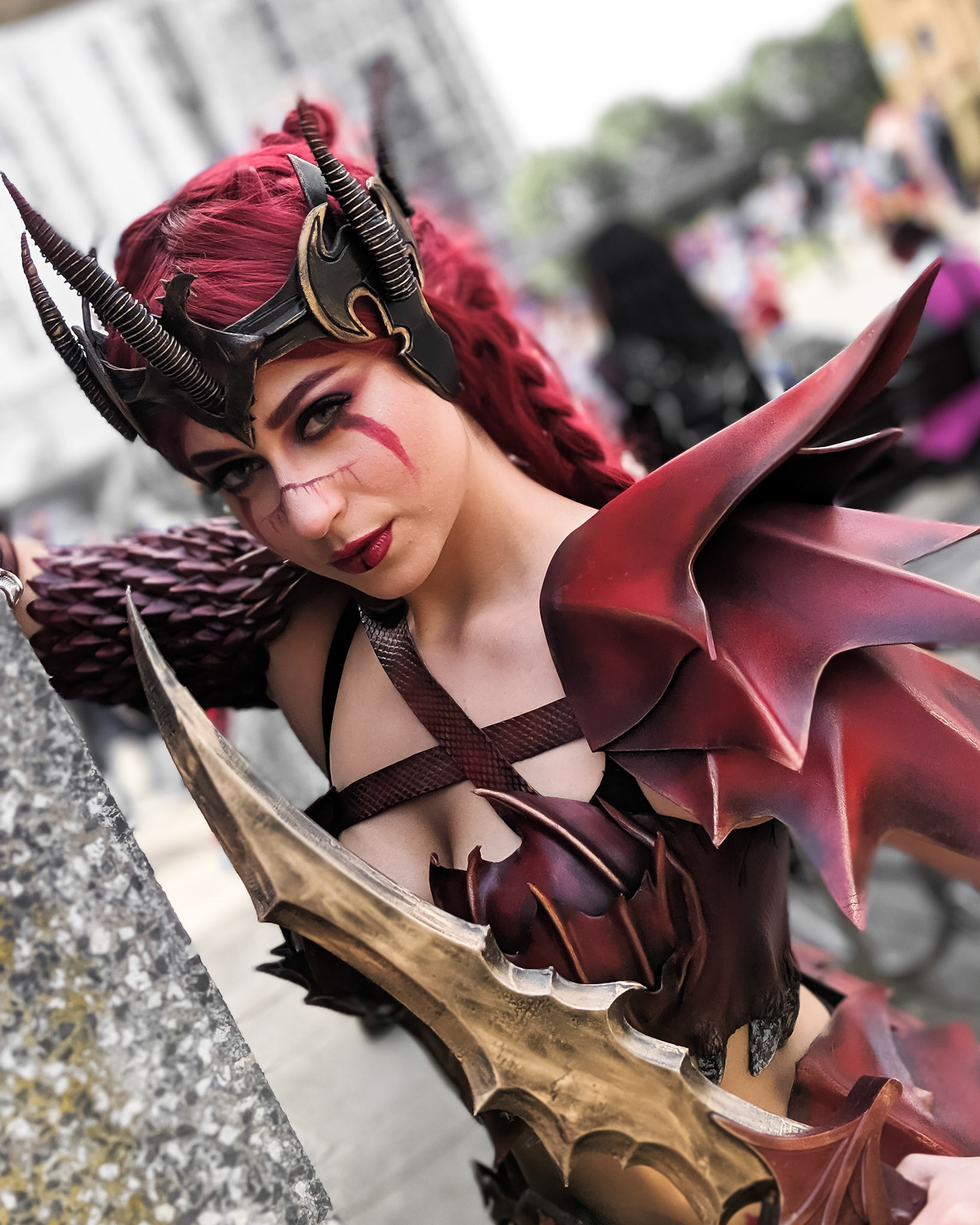Dargon Queen (Source: Original Character, Model IG: @katyafern)