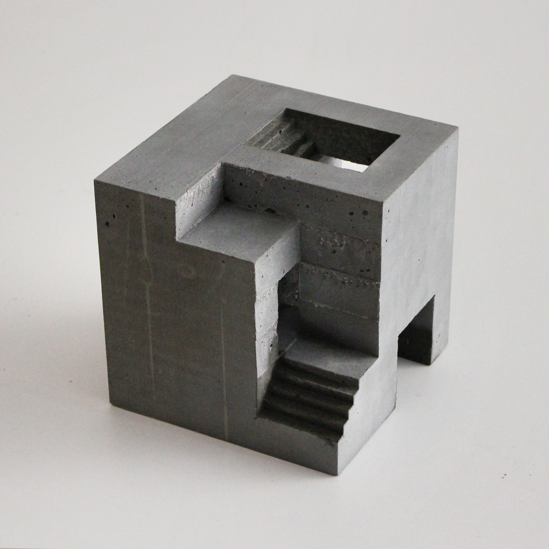 David Umemoto's concrete sculptures