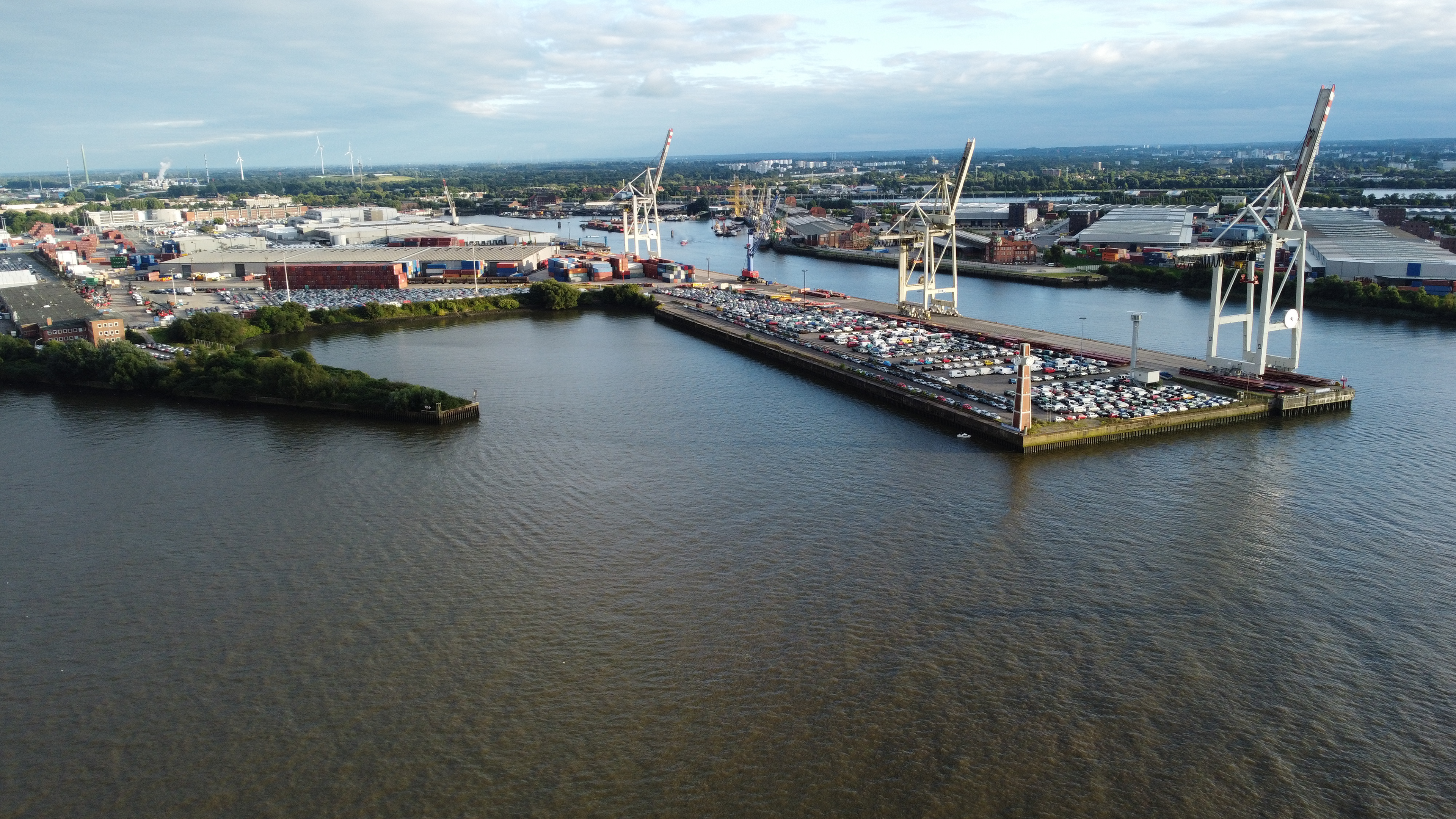 Kleiner Grasbrook Industriegebiet