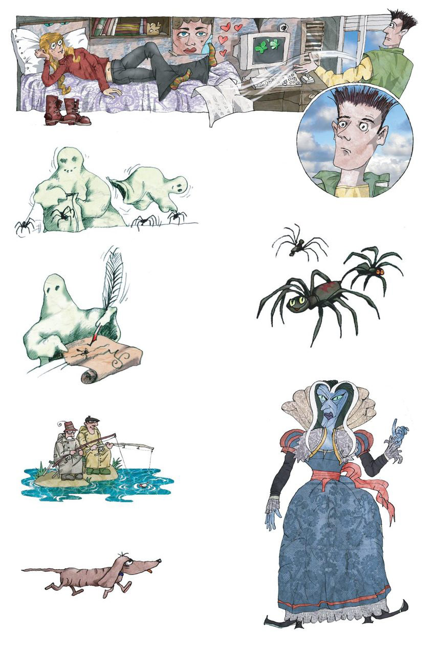 ilustración para libros de texto