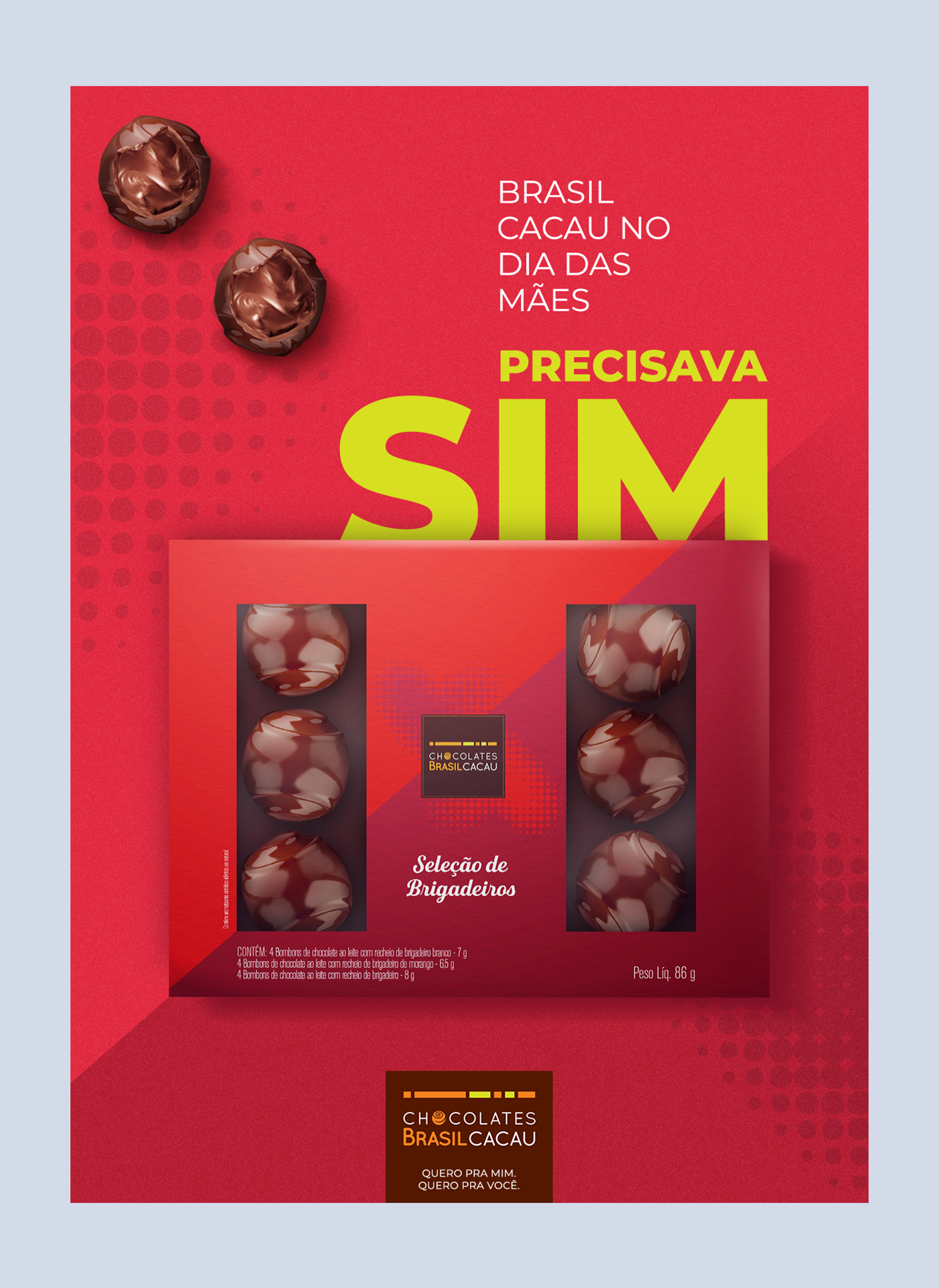 Chocolates Brasil Cacau - Dia das Mães