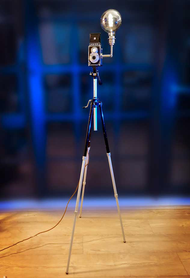 Vintage telescopic tripod
