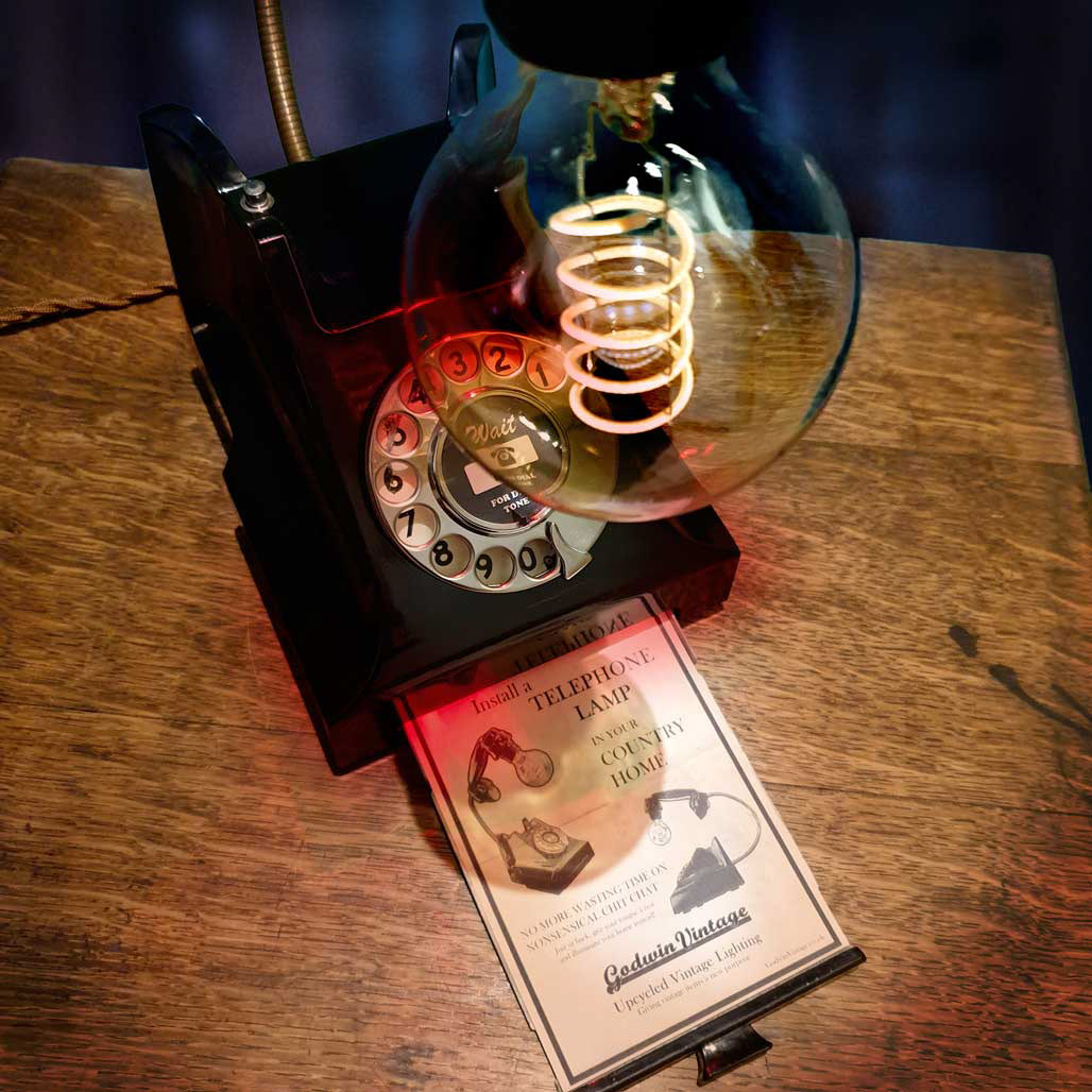 Large Edison globe bulb with spiral filament