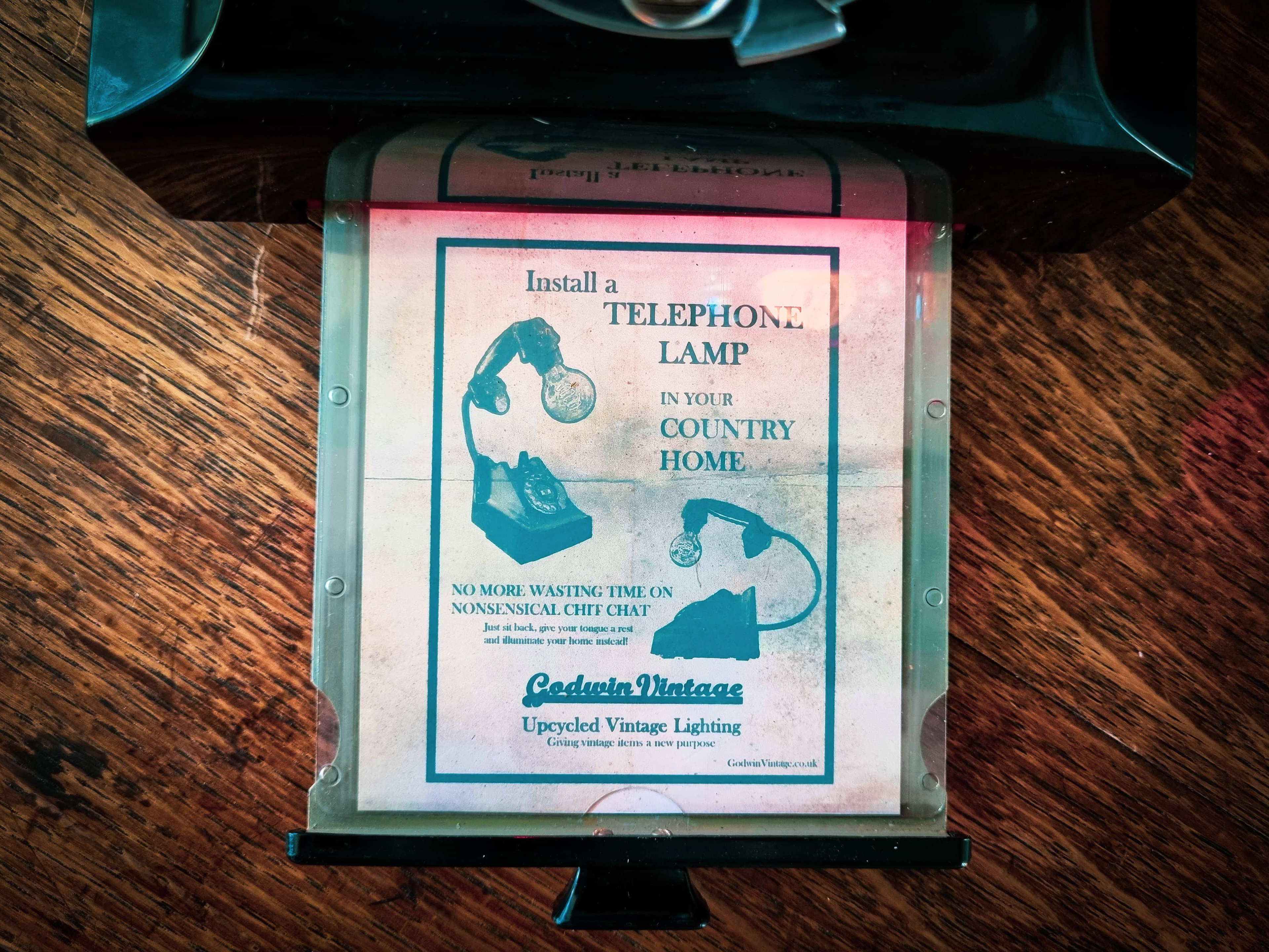Vintage advert