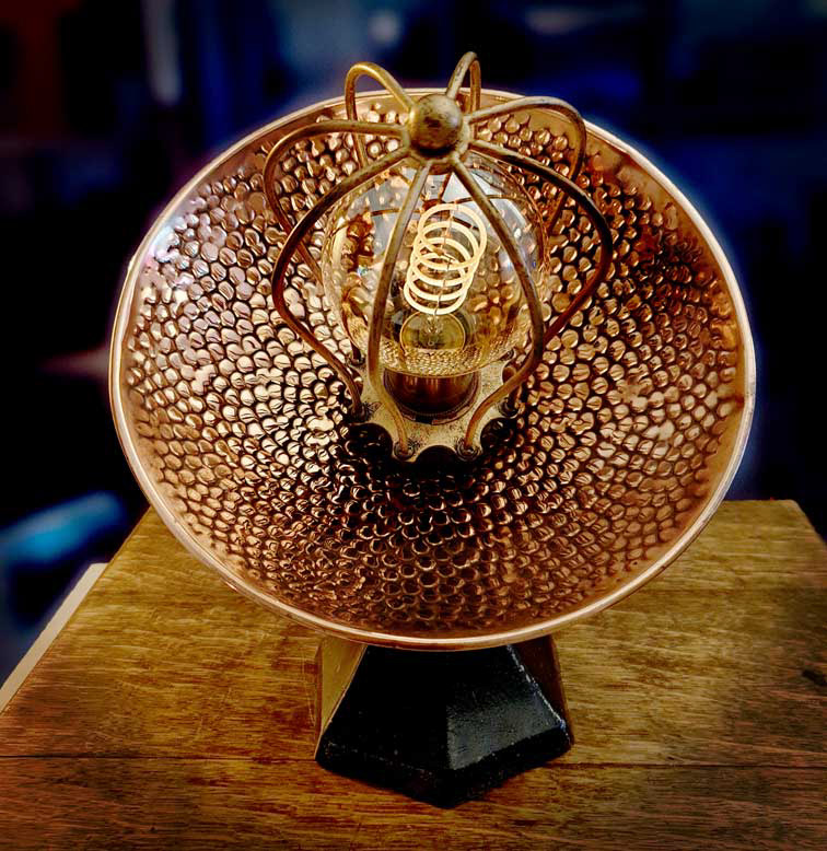 Vintage bulb cage