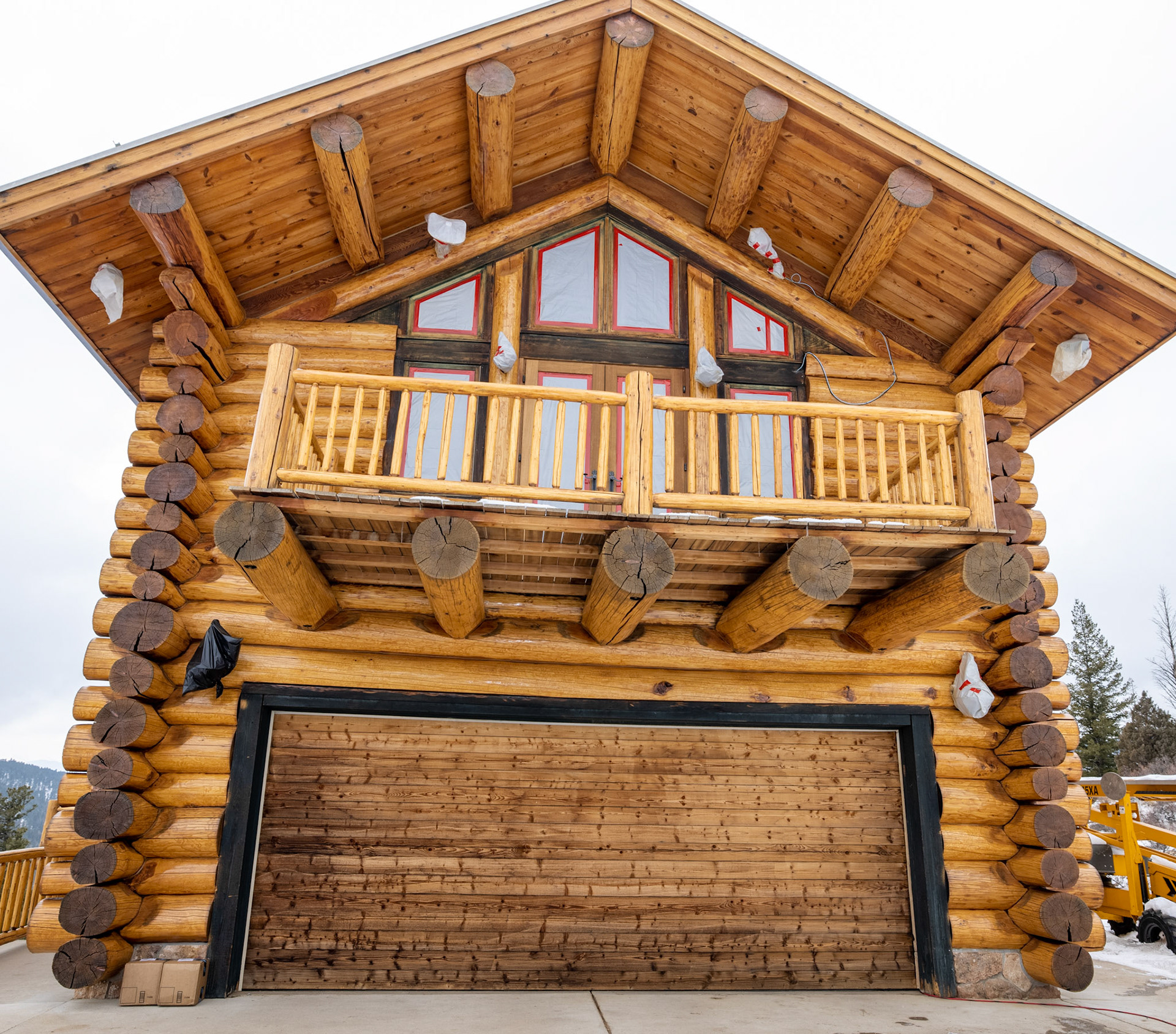 Boulder Colorado log home