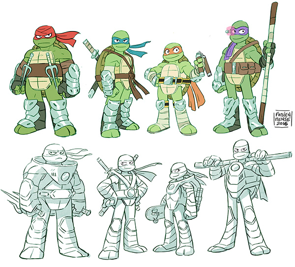 Fabien Mense - Rise of the TMNT