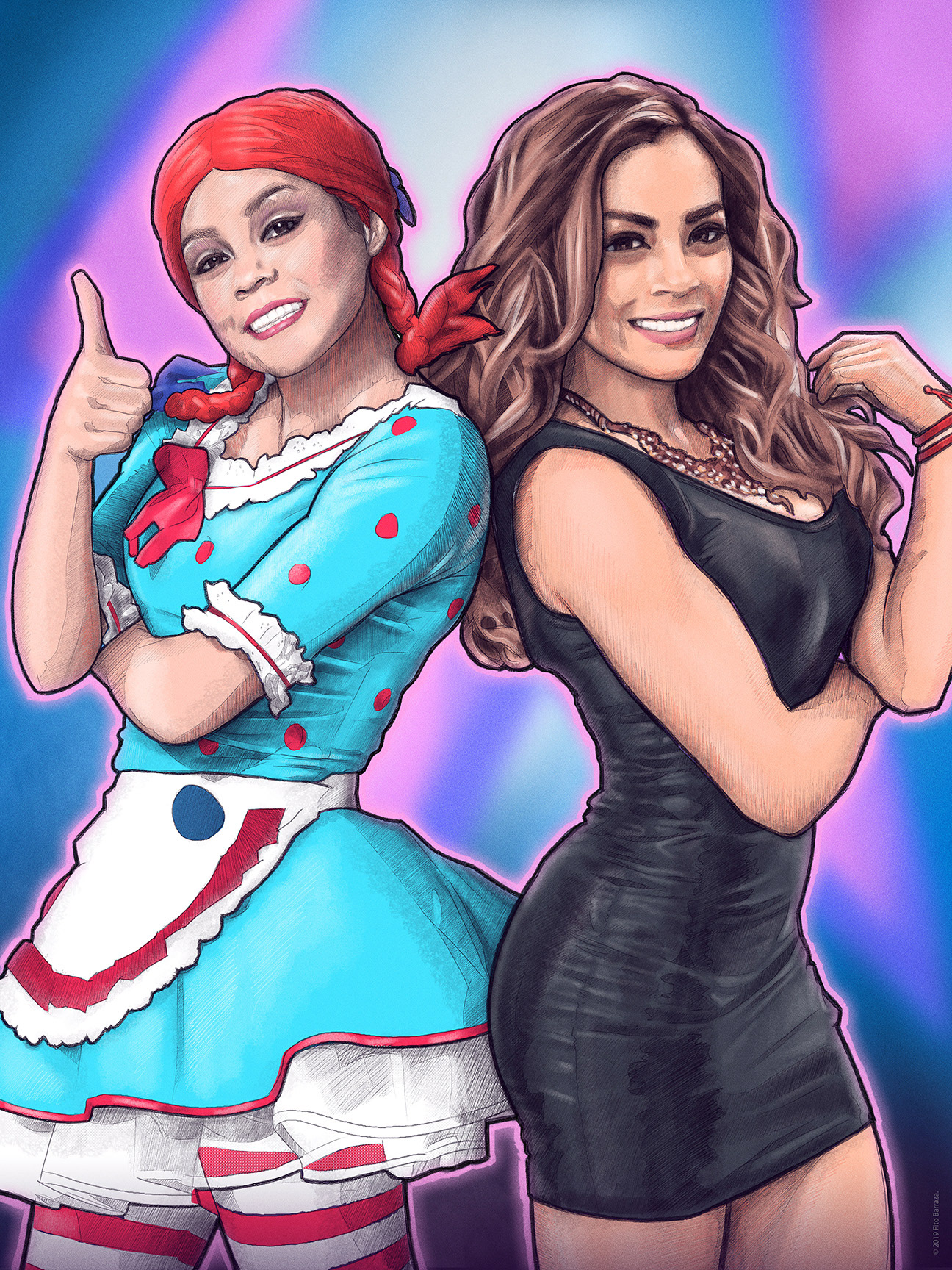Orata & Gaby / Commission / 2018