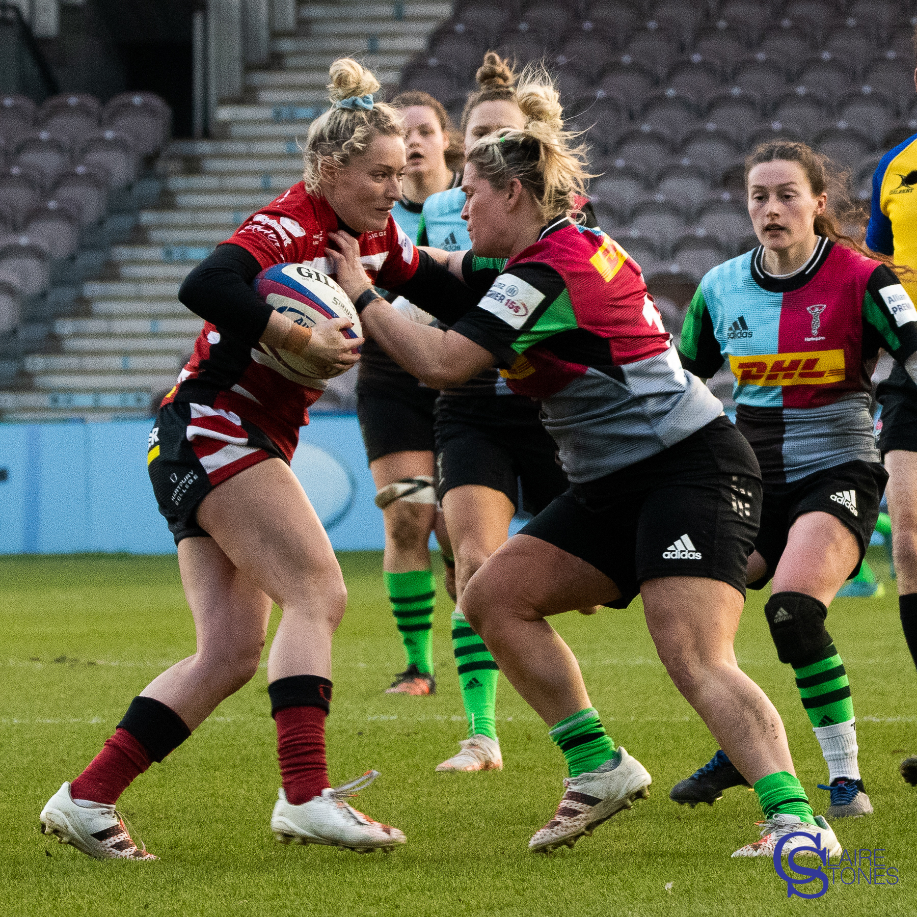 Mo Hunt and Rachael Burford