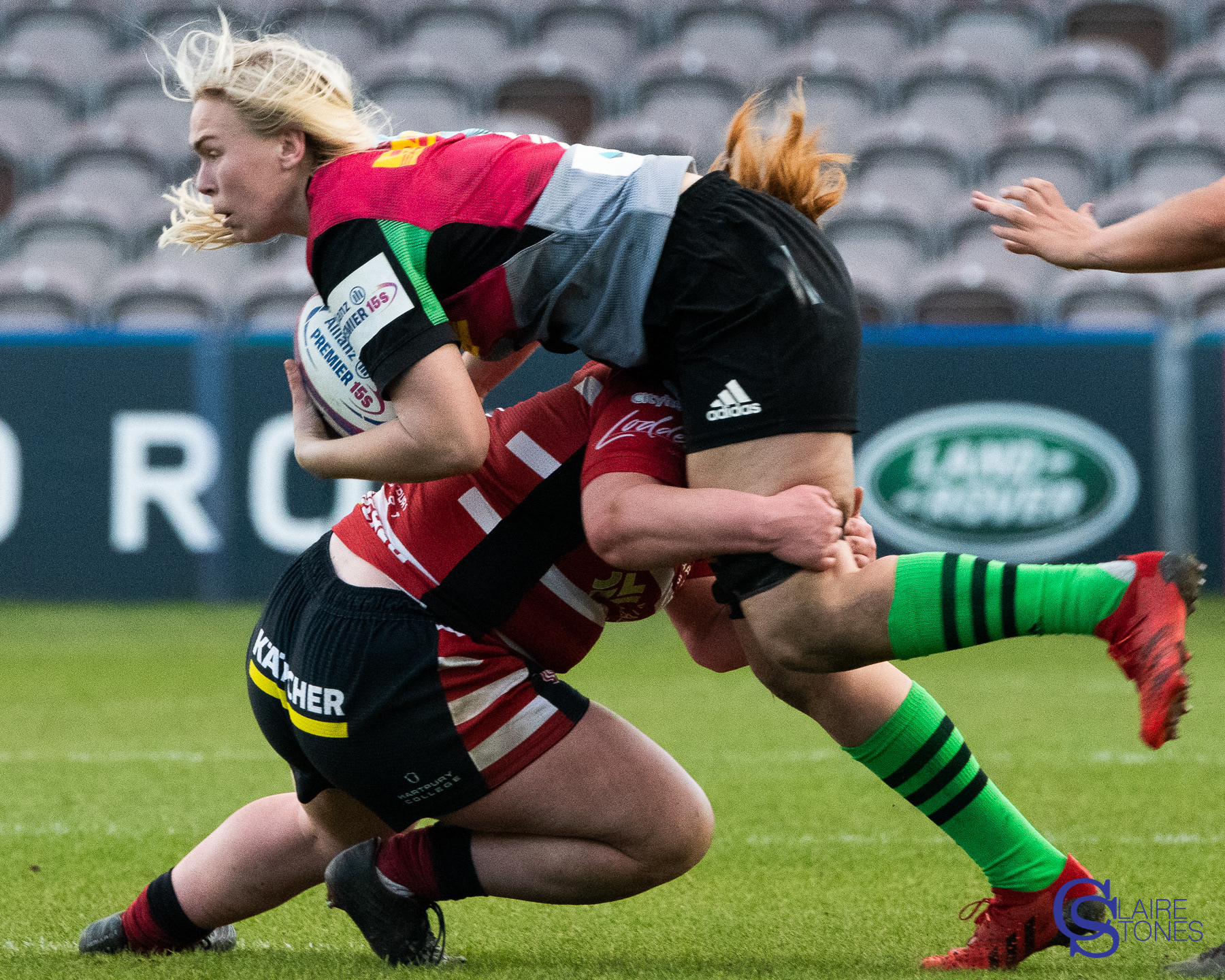 Rosie Galligan tackled