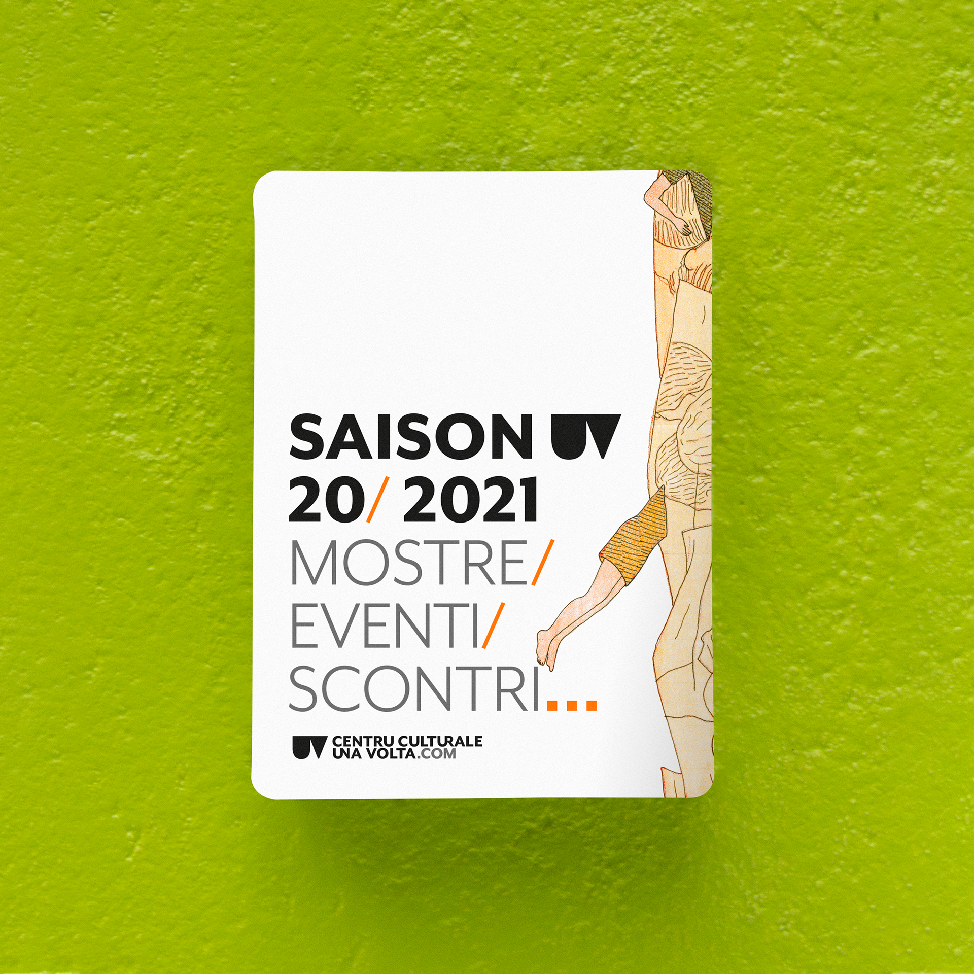 Verso dépliant saison