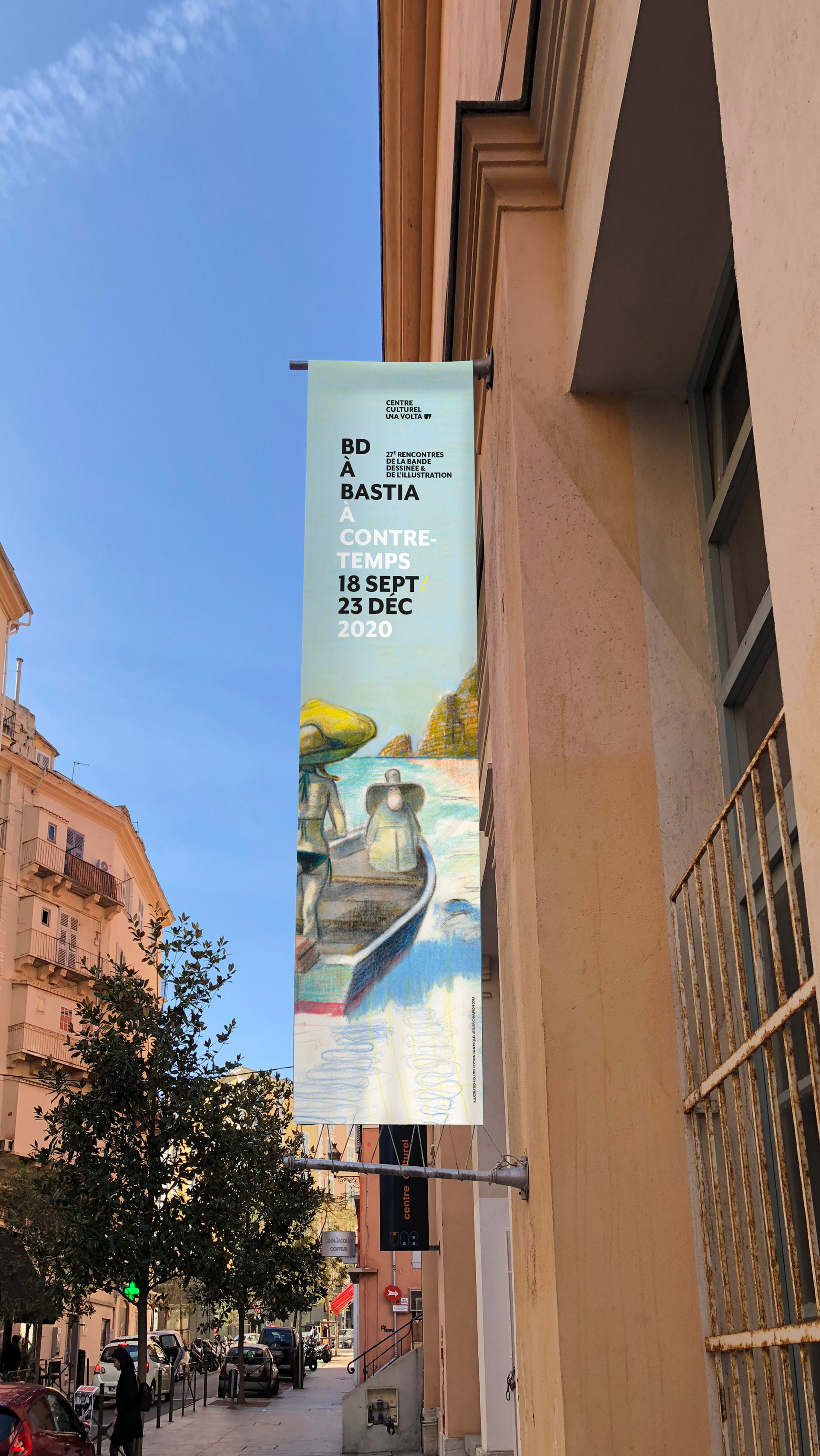 Kakemono du Centre Culturel Una Volta