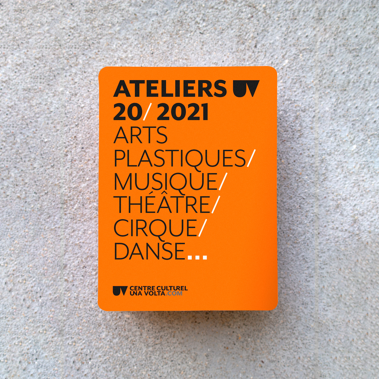 Verso du dépliant des Ateliers