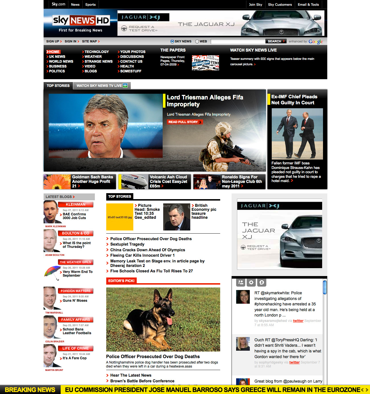 David Austin - Sky News Web Heading Brand Template