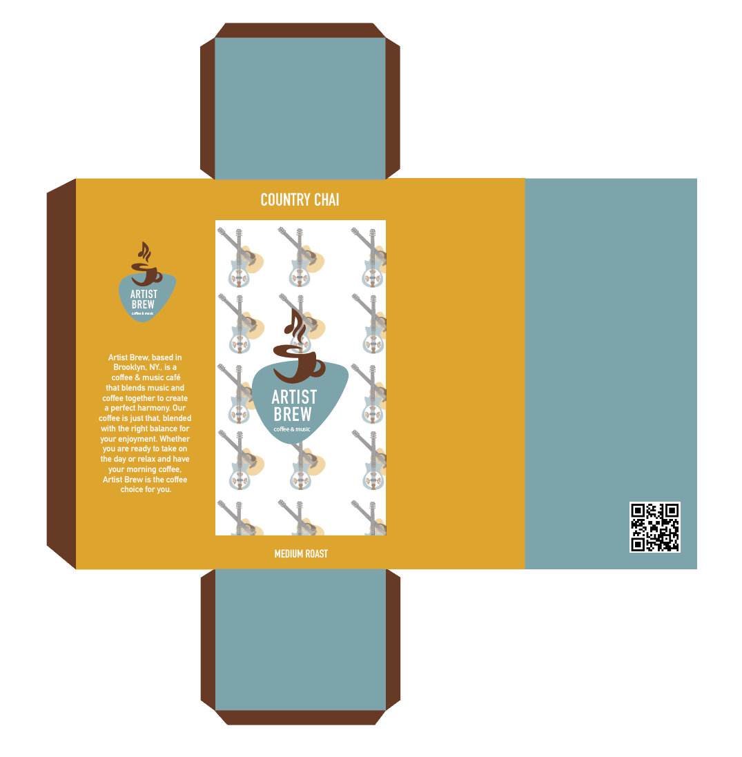 Country Chai (coffee box packaging)
