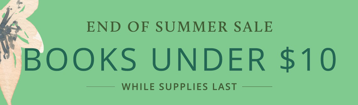 Chelsea Green Publishing's Summer Sales 2019 banner Books Under $10 (1140 x 335)