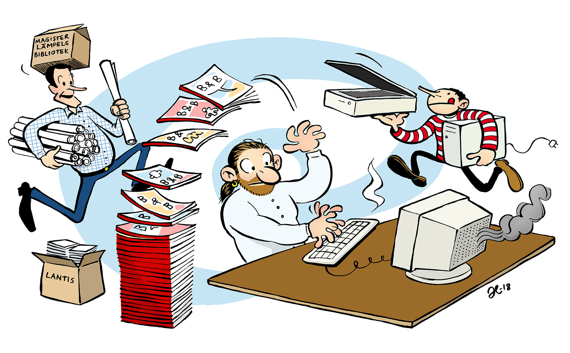 Illustration for Bild & Bubbla 217.
