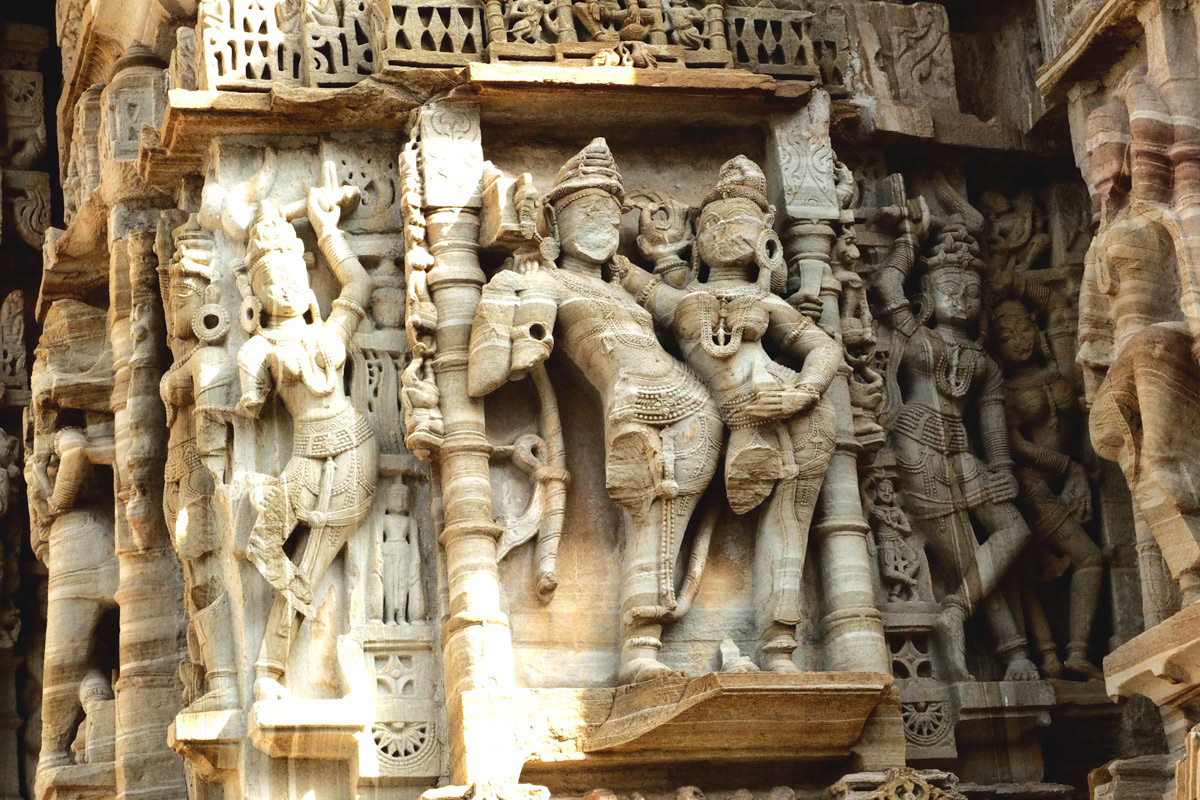 Base relief, Jain temple.