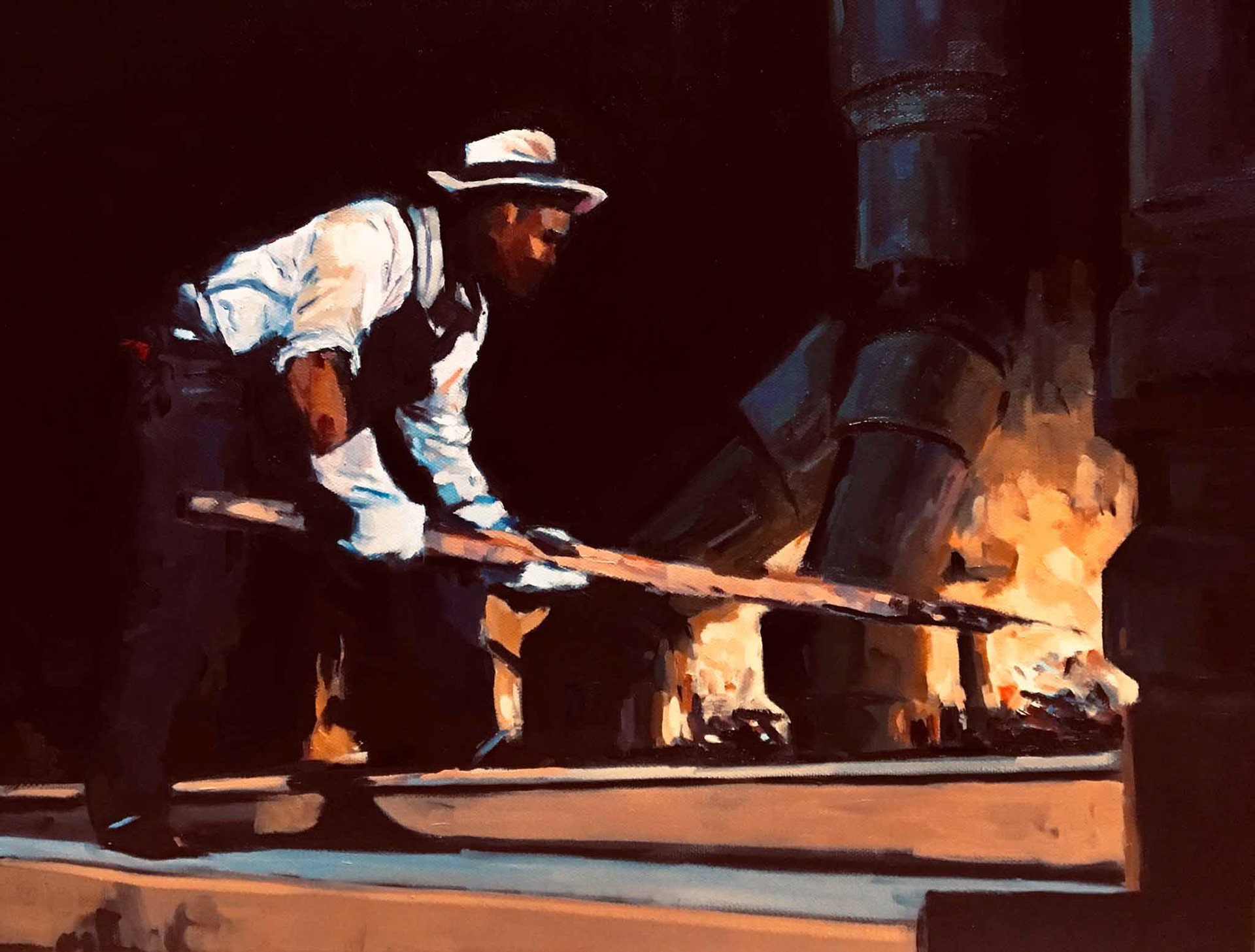 "Foundry 1" (2019) $300 SOLD