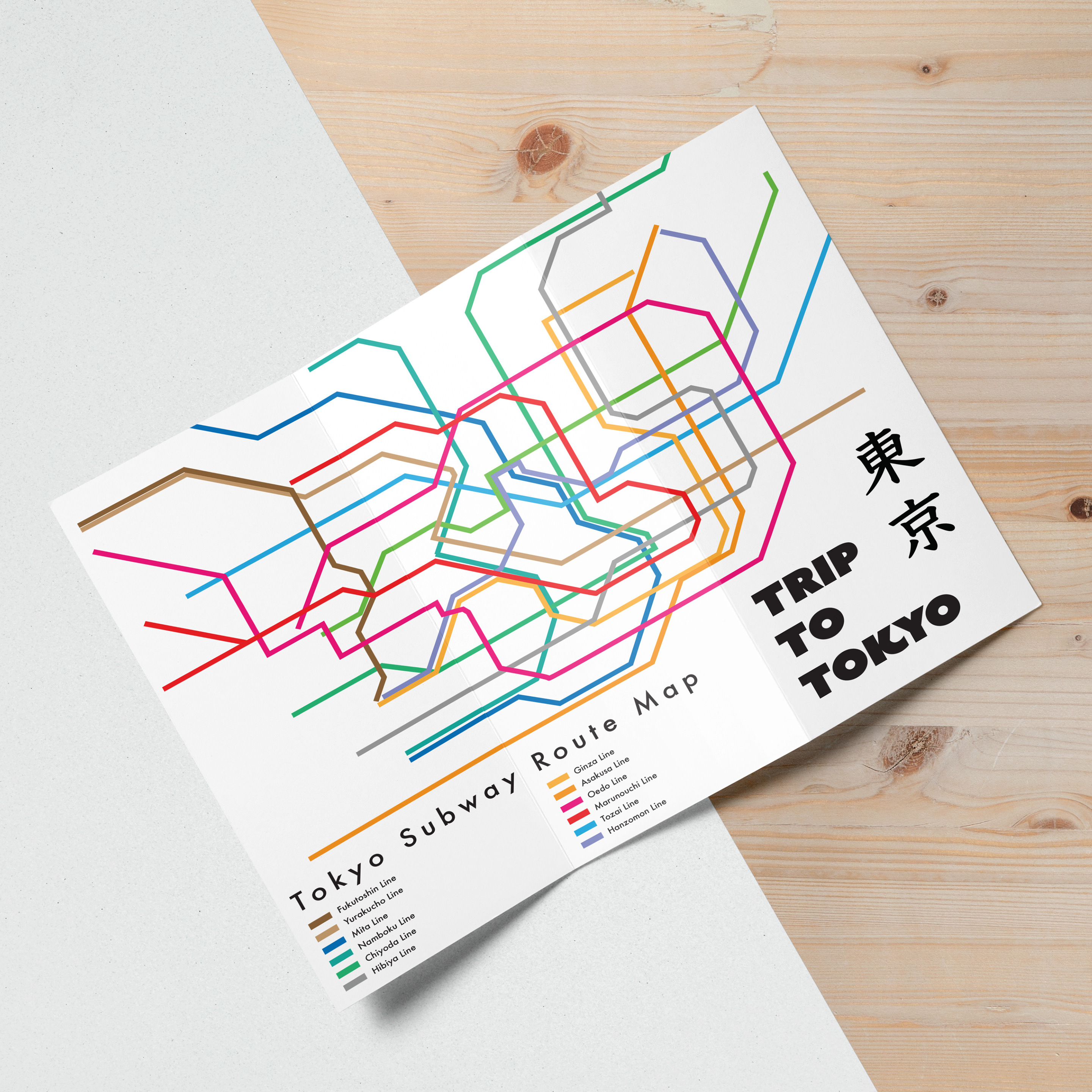 Zachary Youngdale Trip To Tokyo Brochure