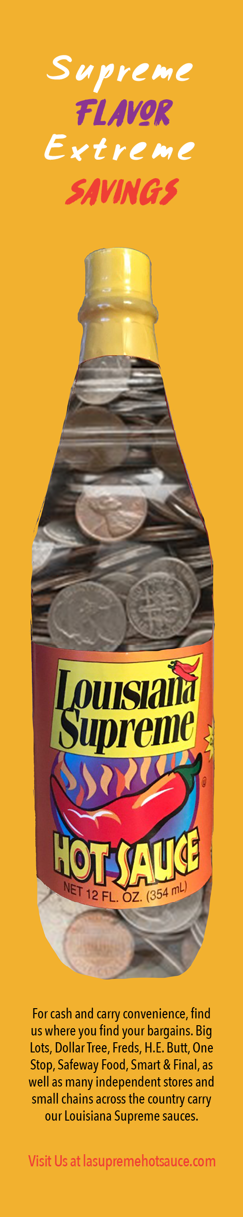 Louisiana Supreme Hot Sauce