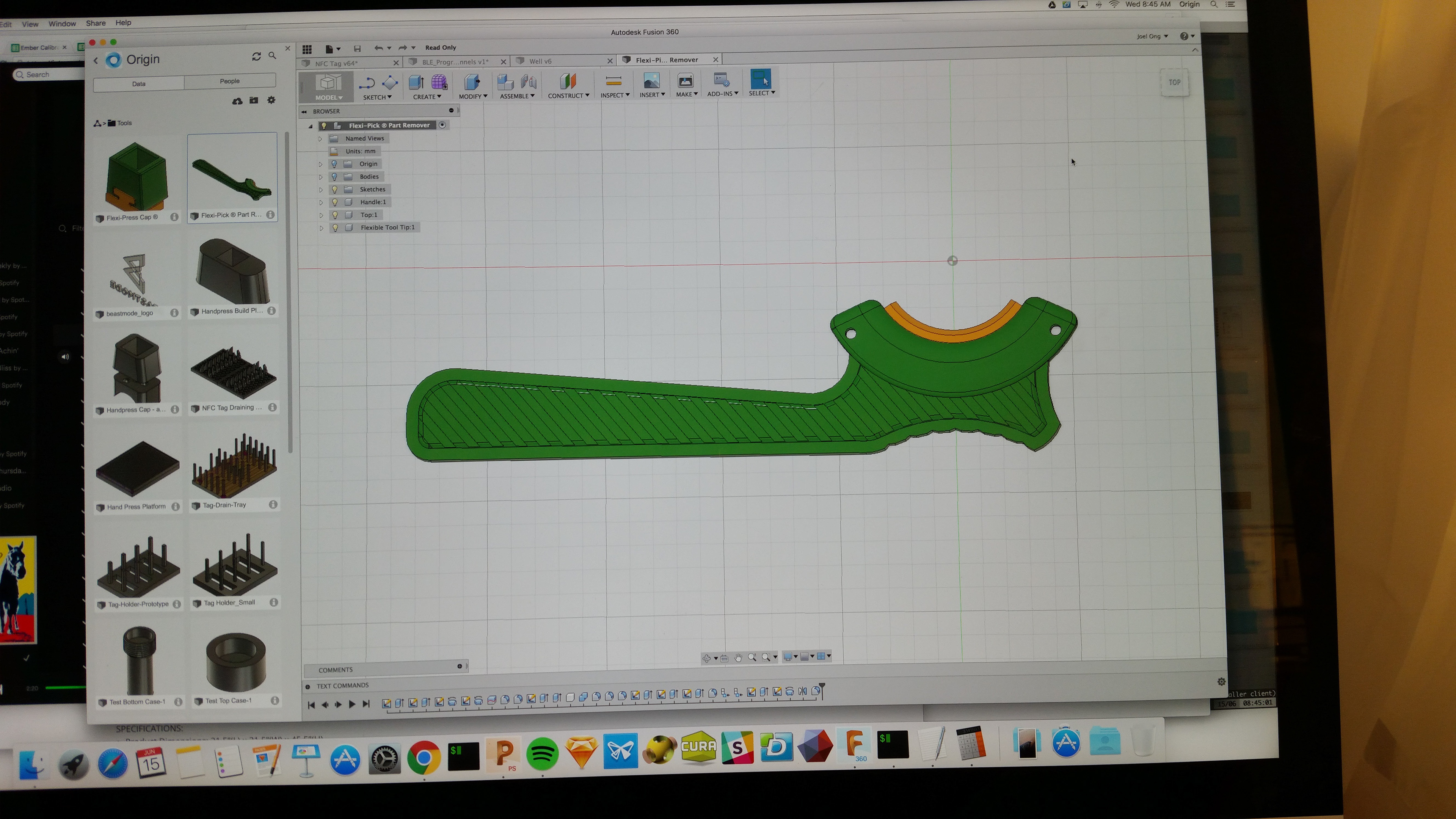 Part Removal Tool with Interchangeable Interface