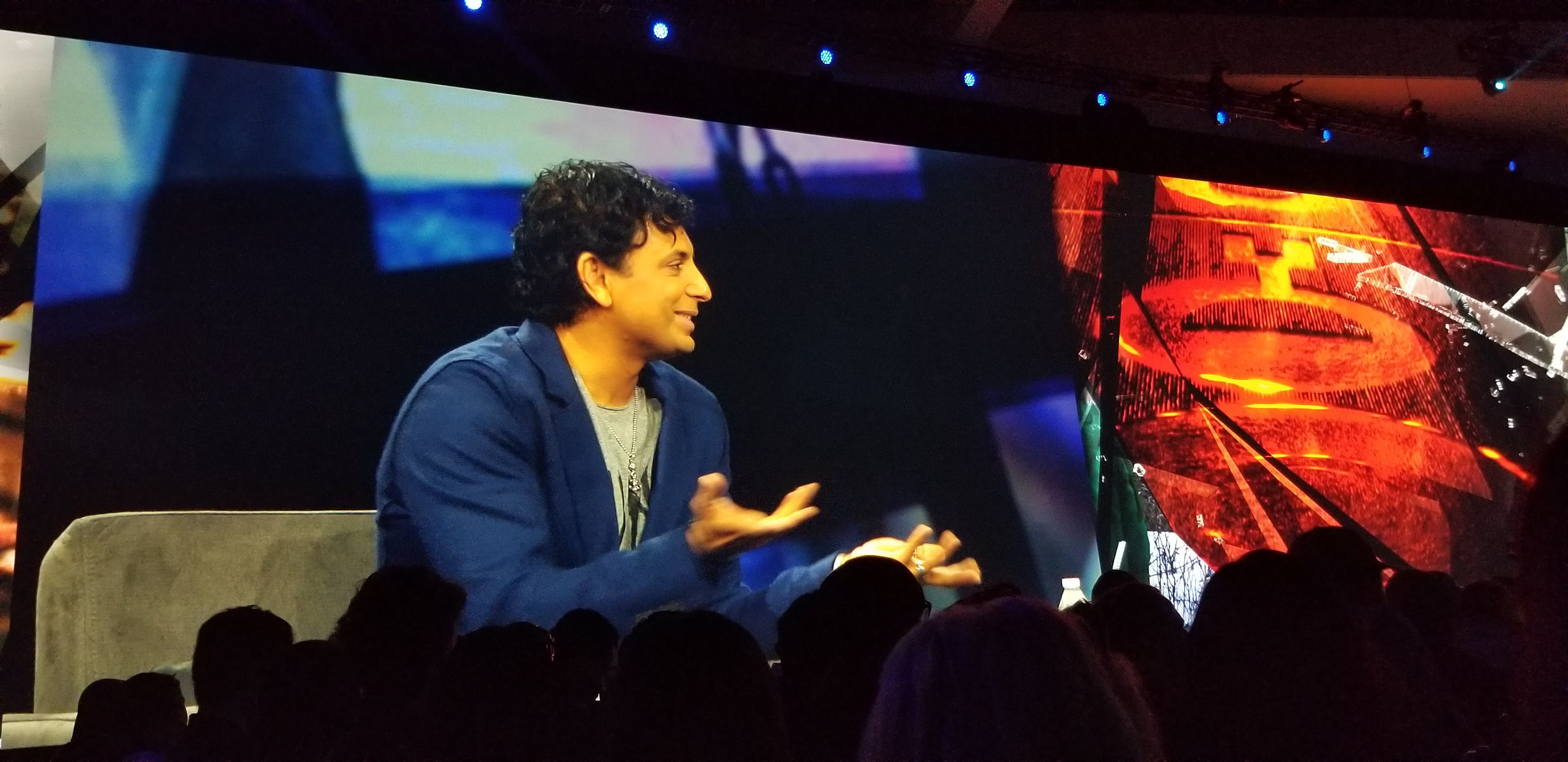 M Night Shyamalan at Adobe MAX