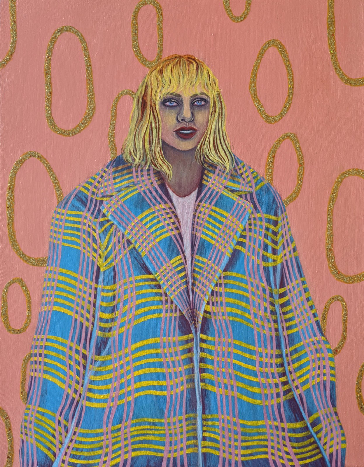 carissa stear, "Portrait of Taylor Swift," 2020 (@carissart)