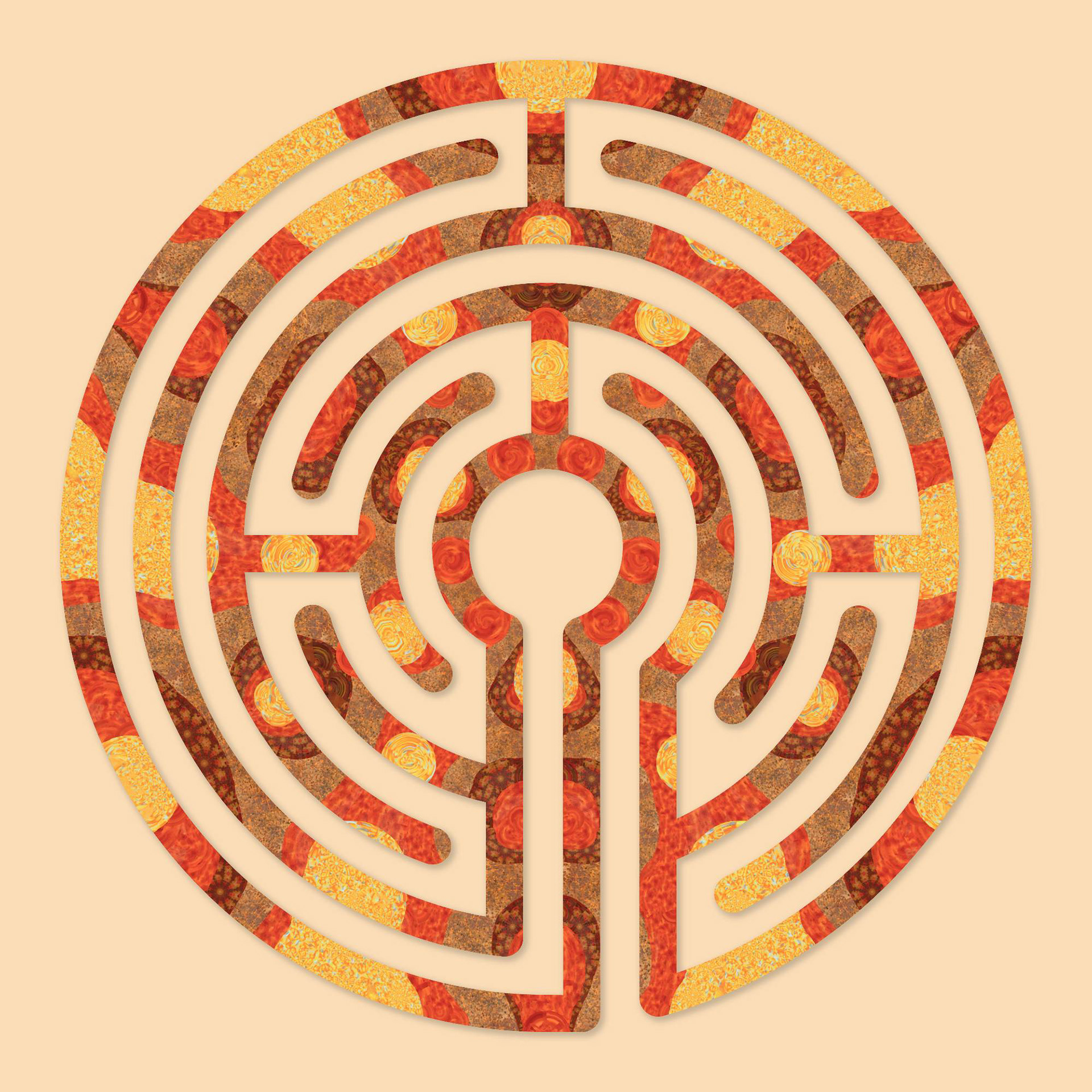 The Labyrinth Art Project - 5 Circuit Labyrinths.