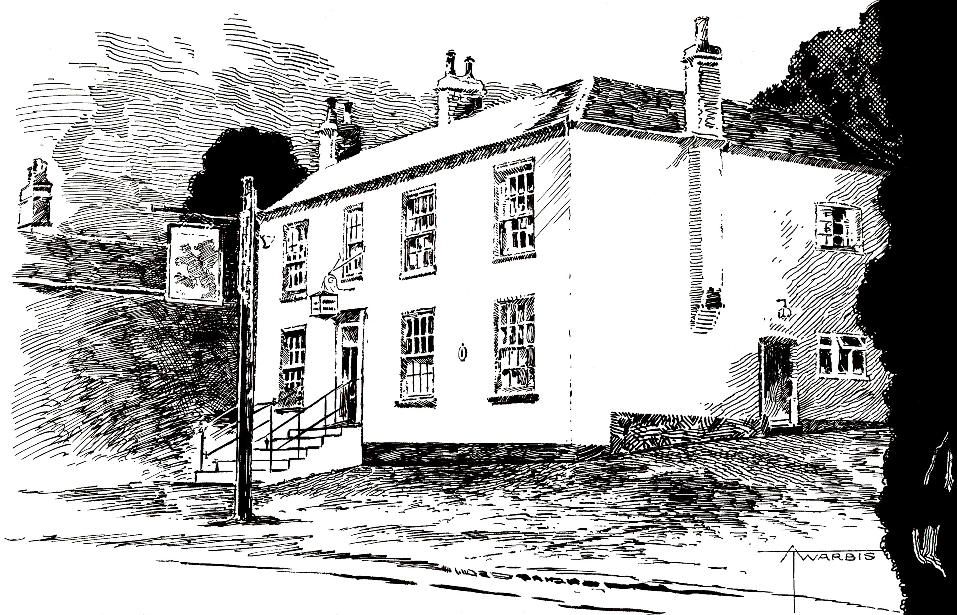 The Blue Lion at Thrussington