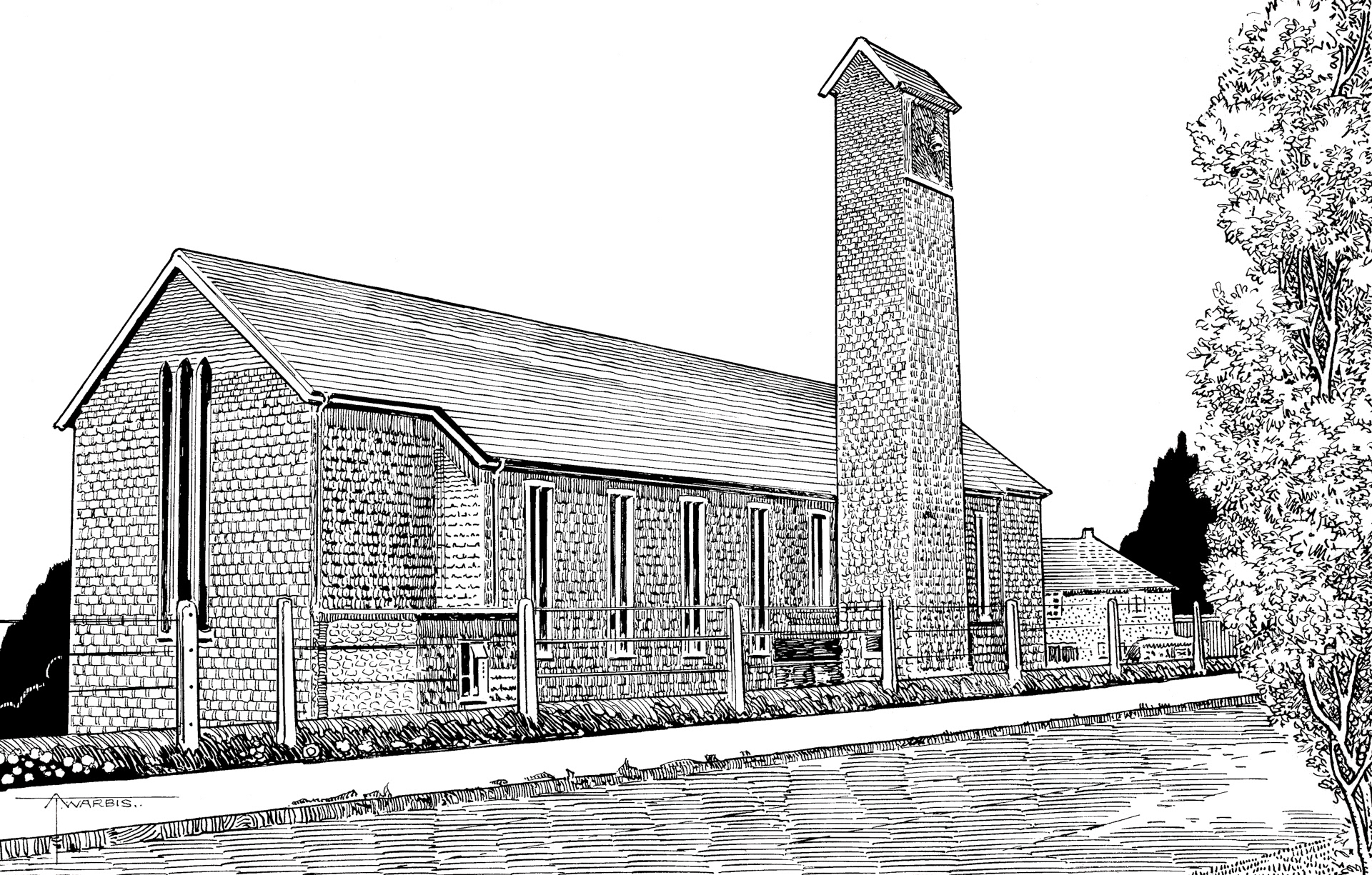 Modern Church at Chaddesden