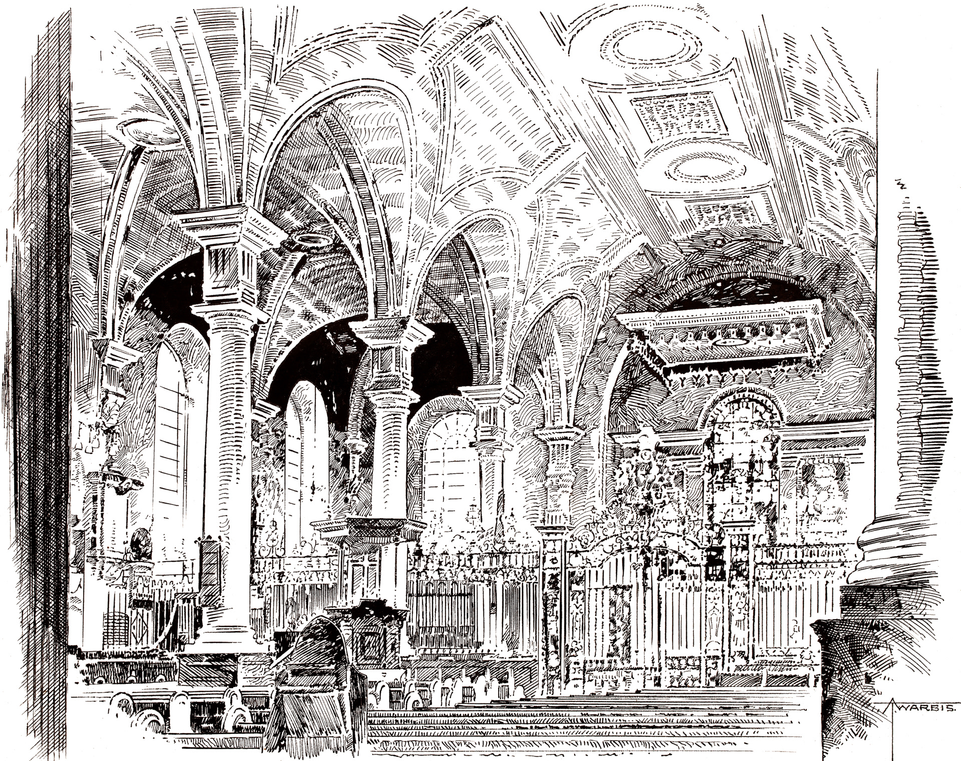 Derby Cathedral Interior