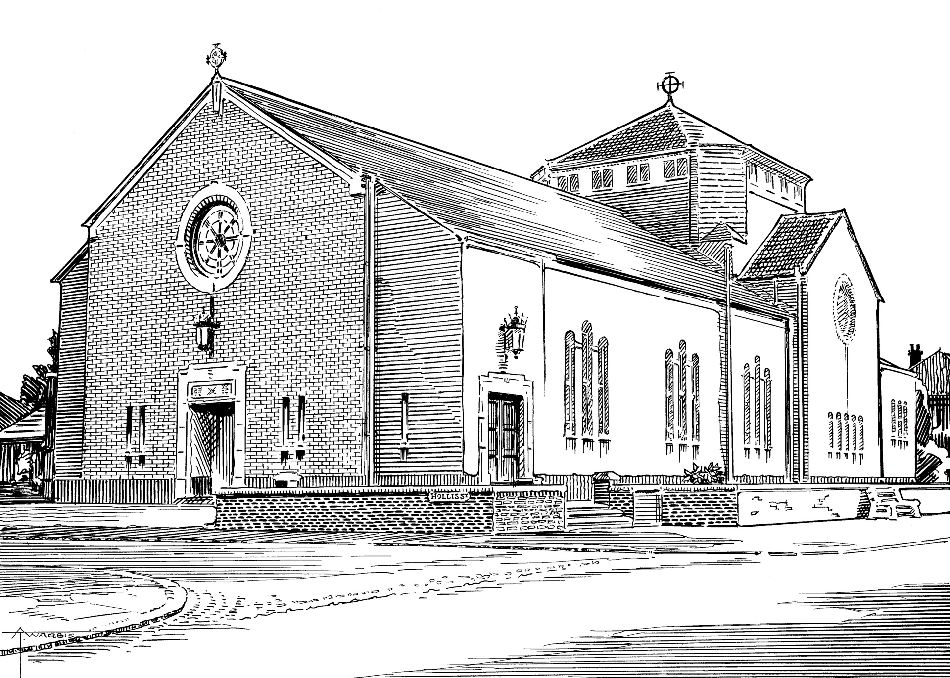 R. C. Church of the English Martyrs, Derby