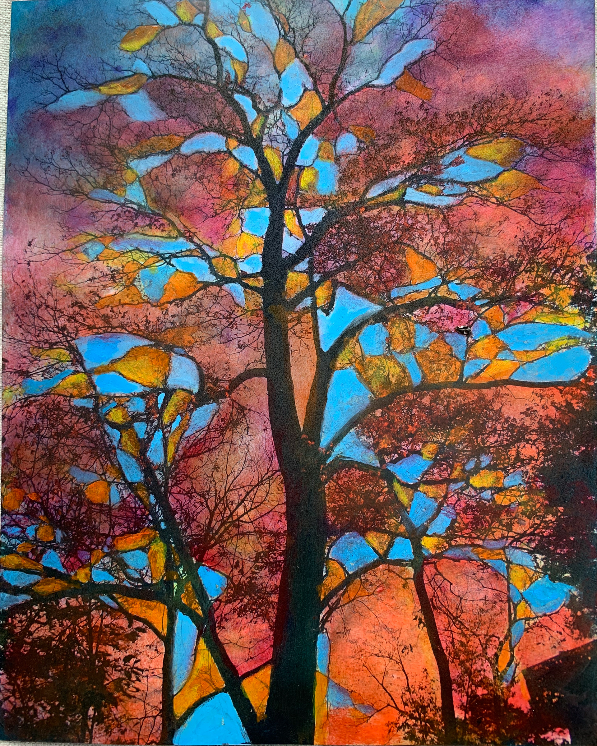 SOLD - "Filling In"