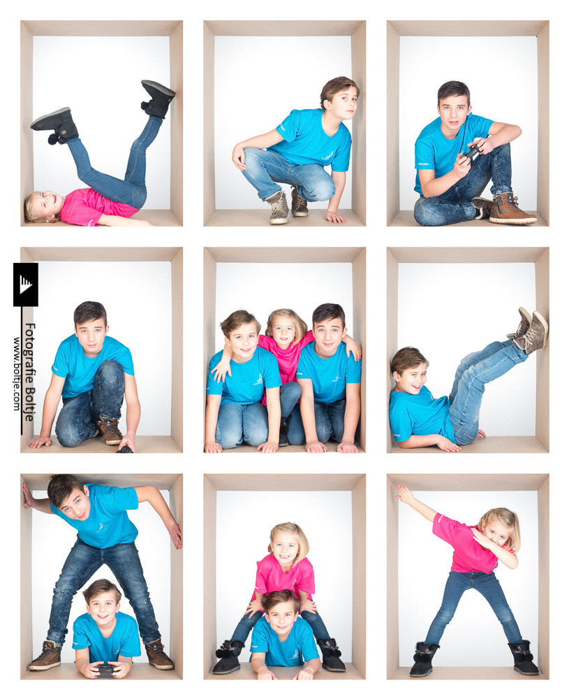 kids in een box, ook voor familie