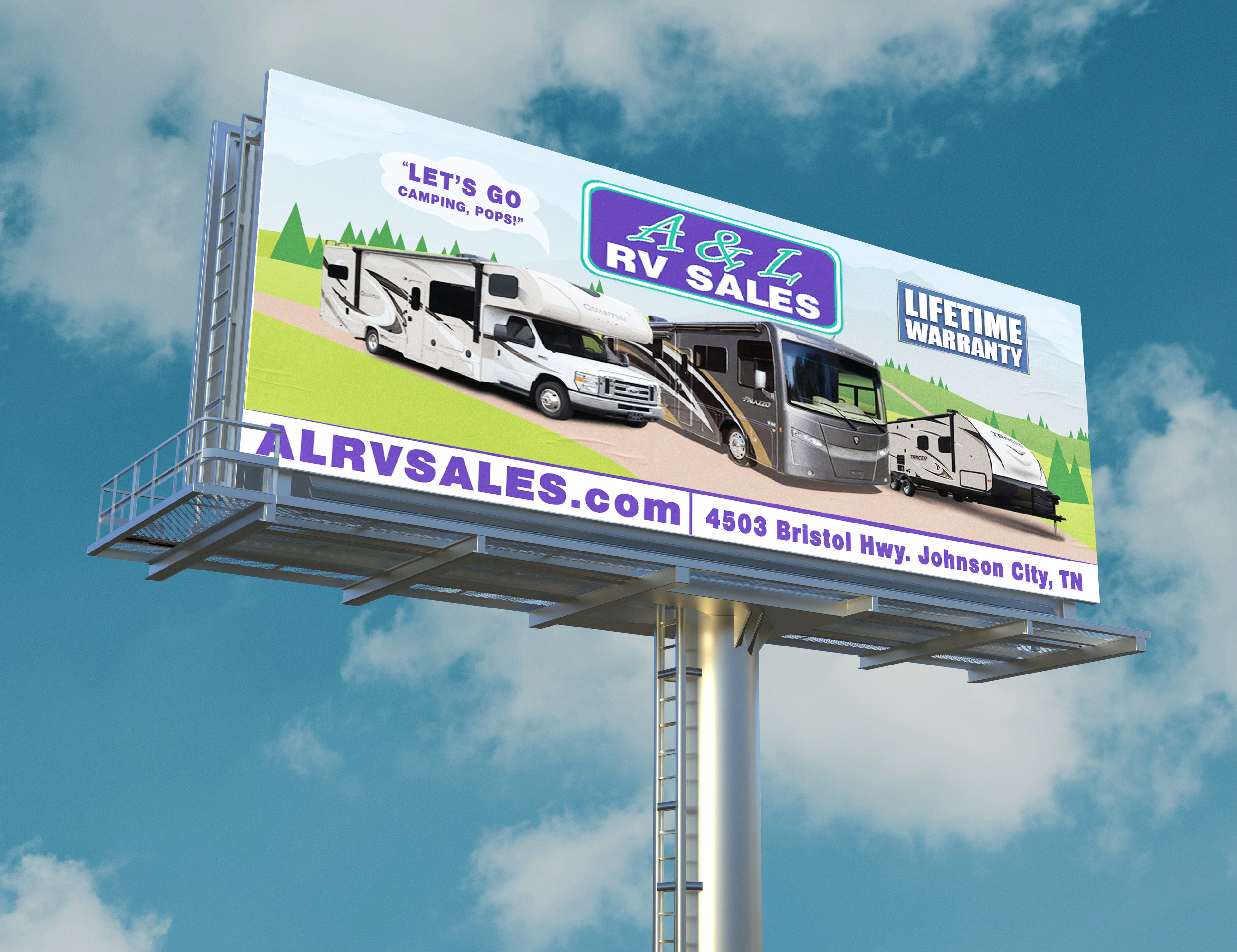 Year round A & L billboard