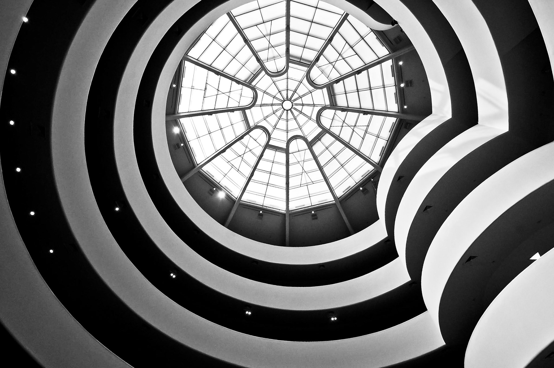 MoMA New York, Blick zur Dachkuppel