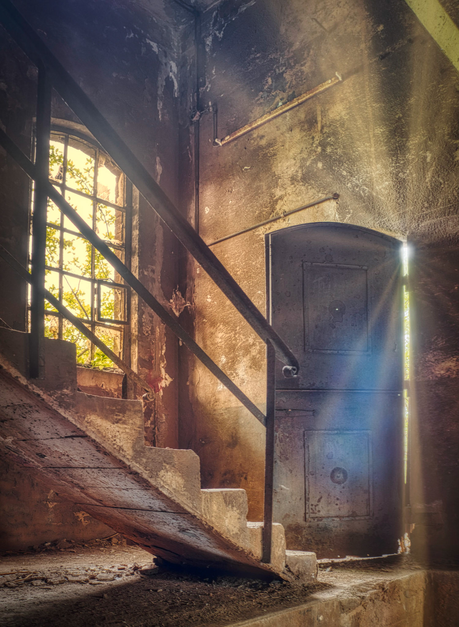 Industrieruine in Esch-sur-Alzette