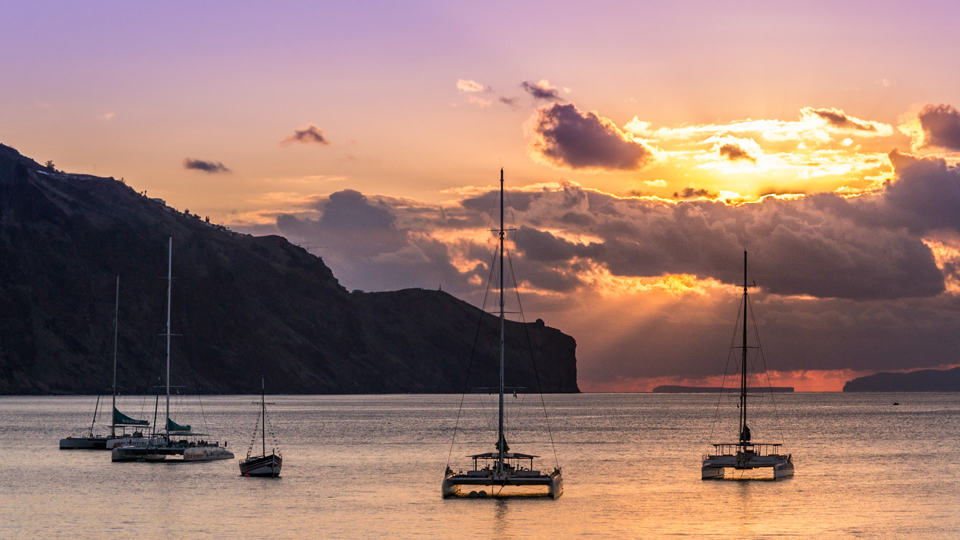 Sonnenaufgang in Funchal