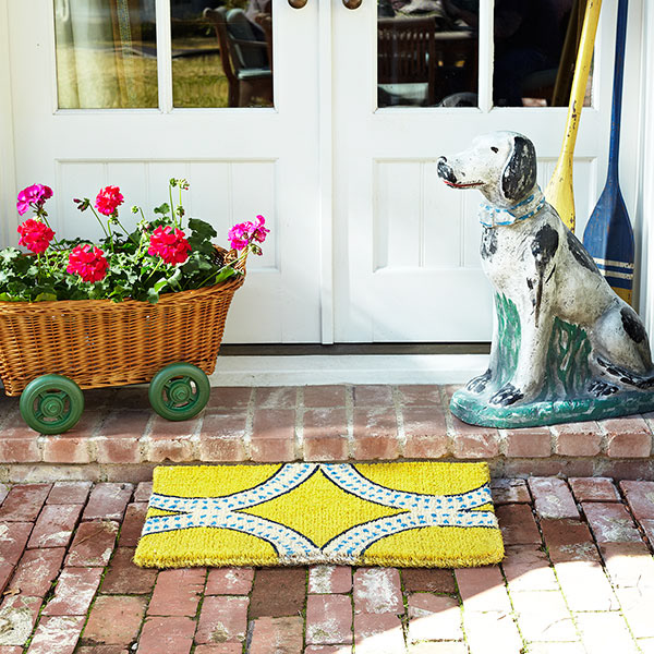 Mediterranean Doormat - Wisteria