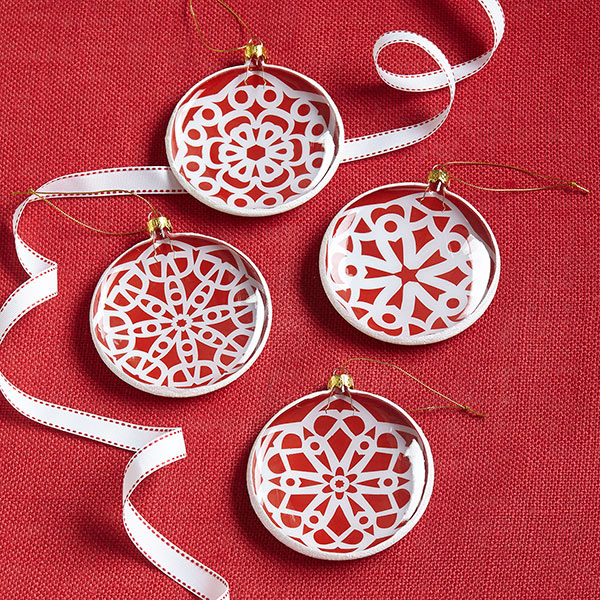 Cutout Christmas Ornaments - Wisteria