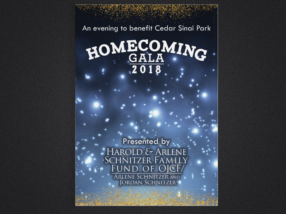 Homecoming Gala Program - Cover