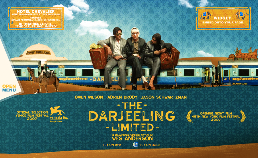 The Darjeeling Limited. 2007. Directed by Wes Anderson