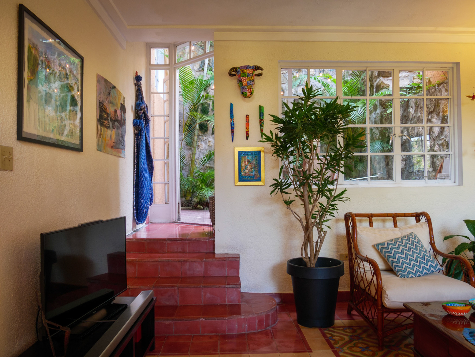 Salon, vers la terrasse