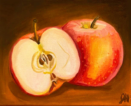 8 x 10 oil on canvas