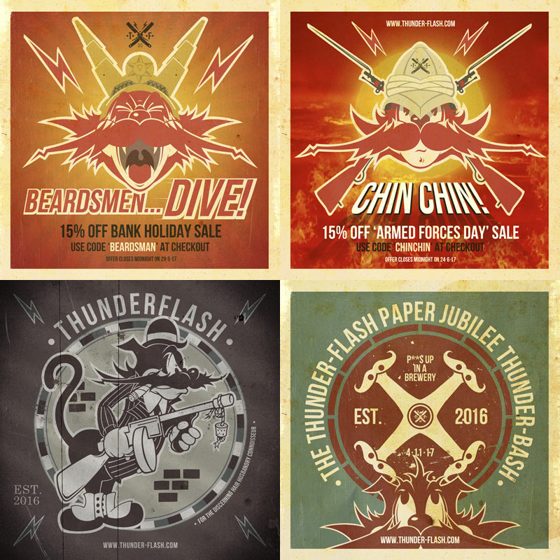 Thunderflash - promotional media