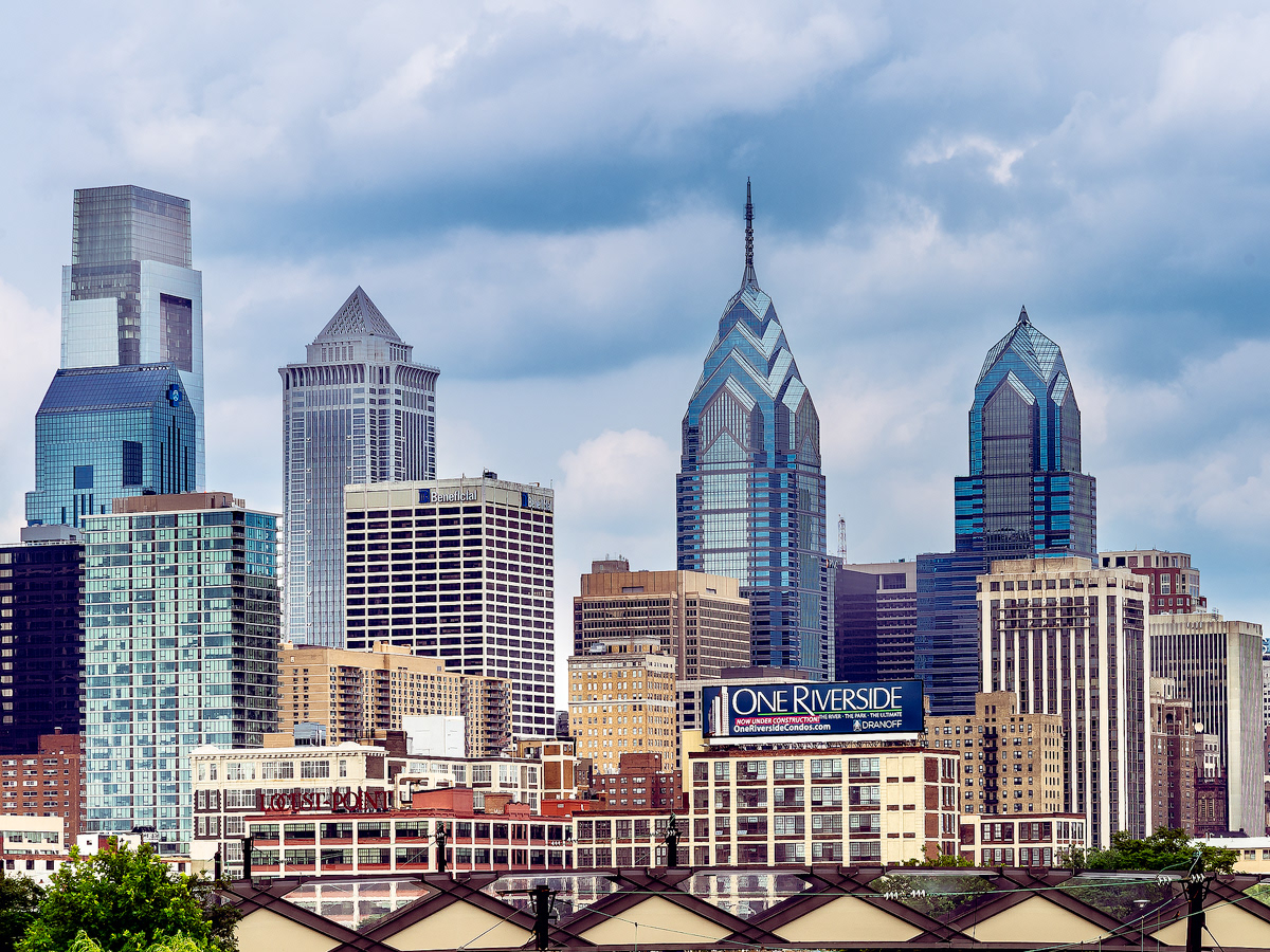 Skyline of Philadelphia, PA