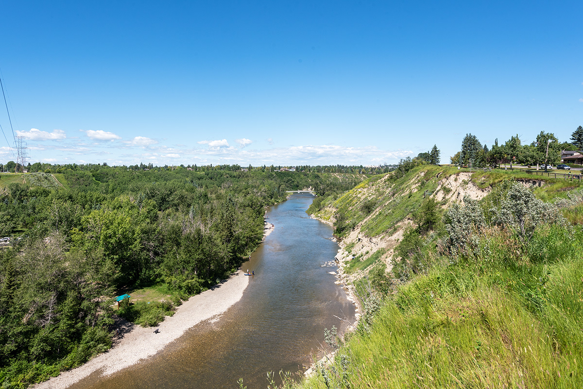 RH Speirs Photographer Elbow River Pathway, Calgary, Alberta