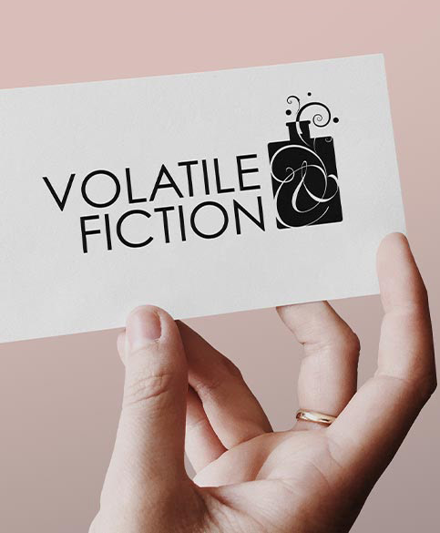 Carte de visite des créateurs de parfums, basés en U.K.